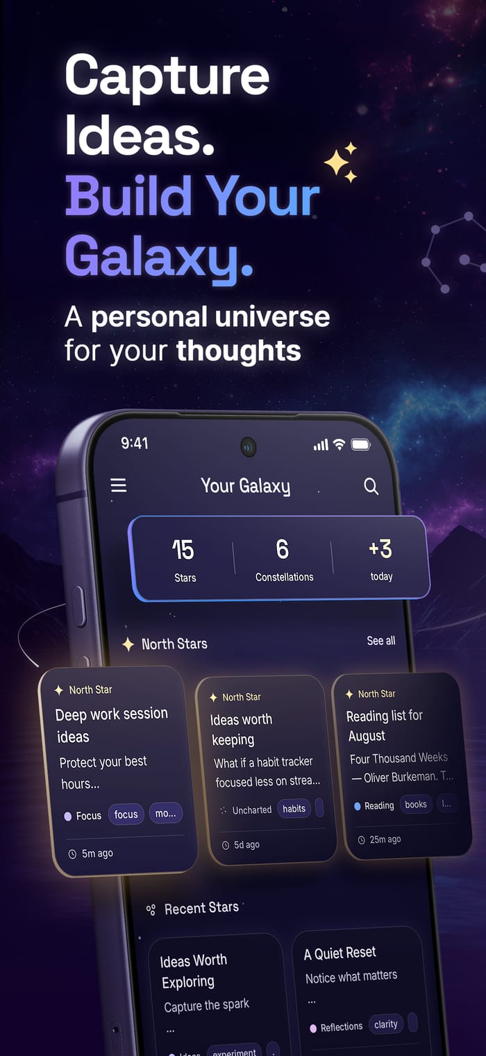 Nebula Notes Galaxy overview